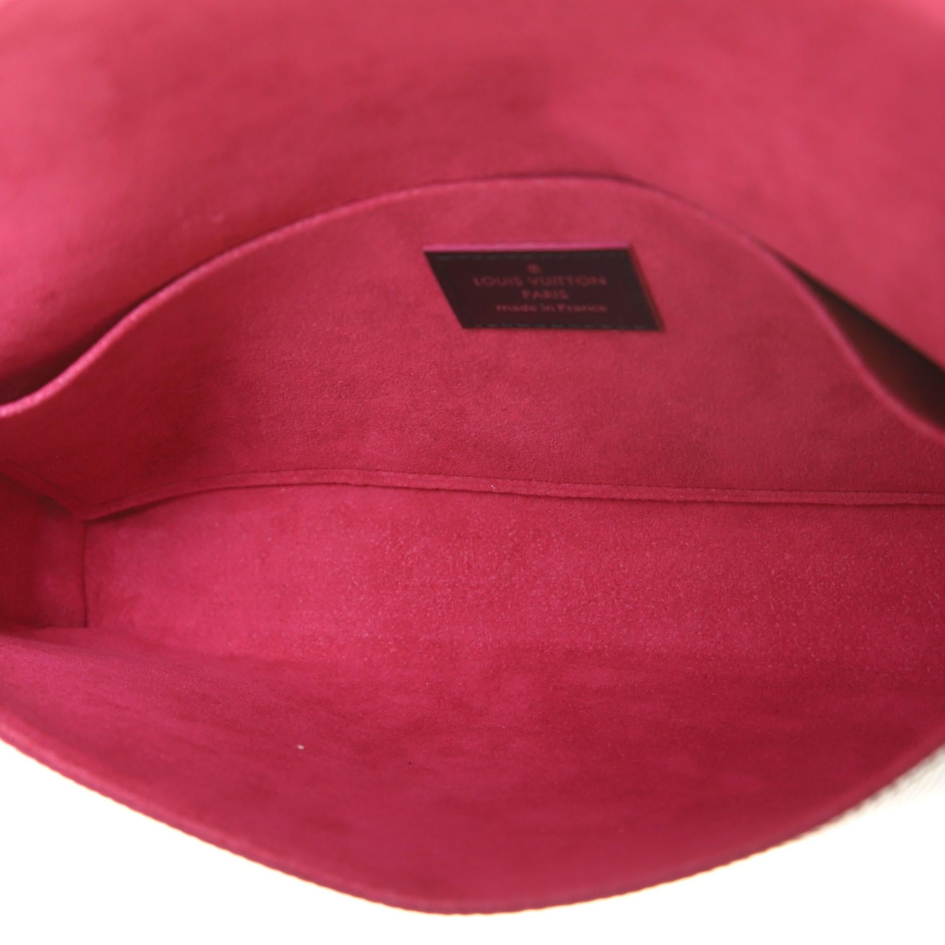 Louis Vuitton Felicie Pochette Epi Leather 1