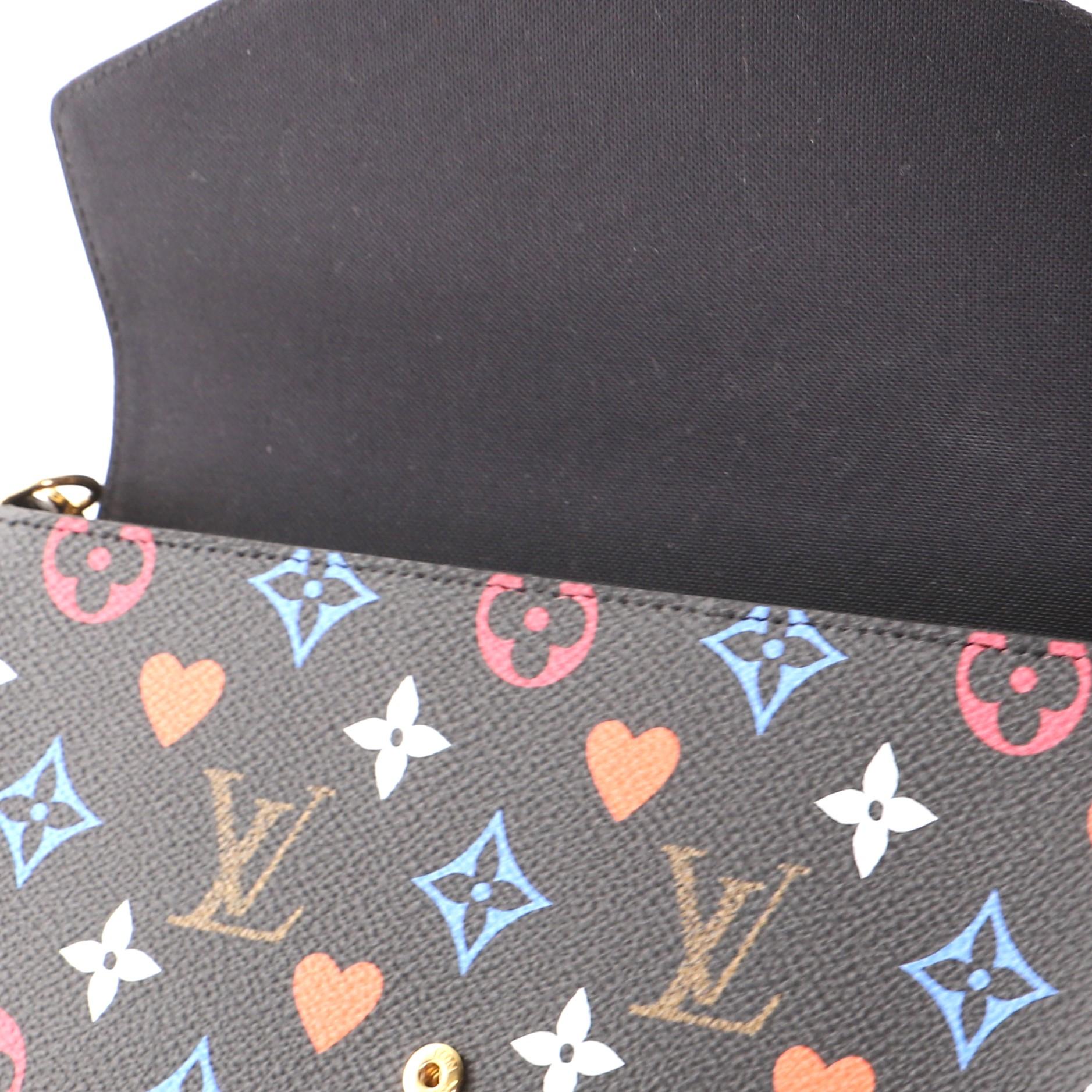 Louis Vuitton Felicie Pochette Limited Edition Game On Multicolor Monogra 2