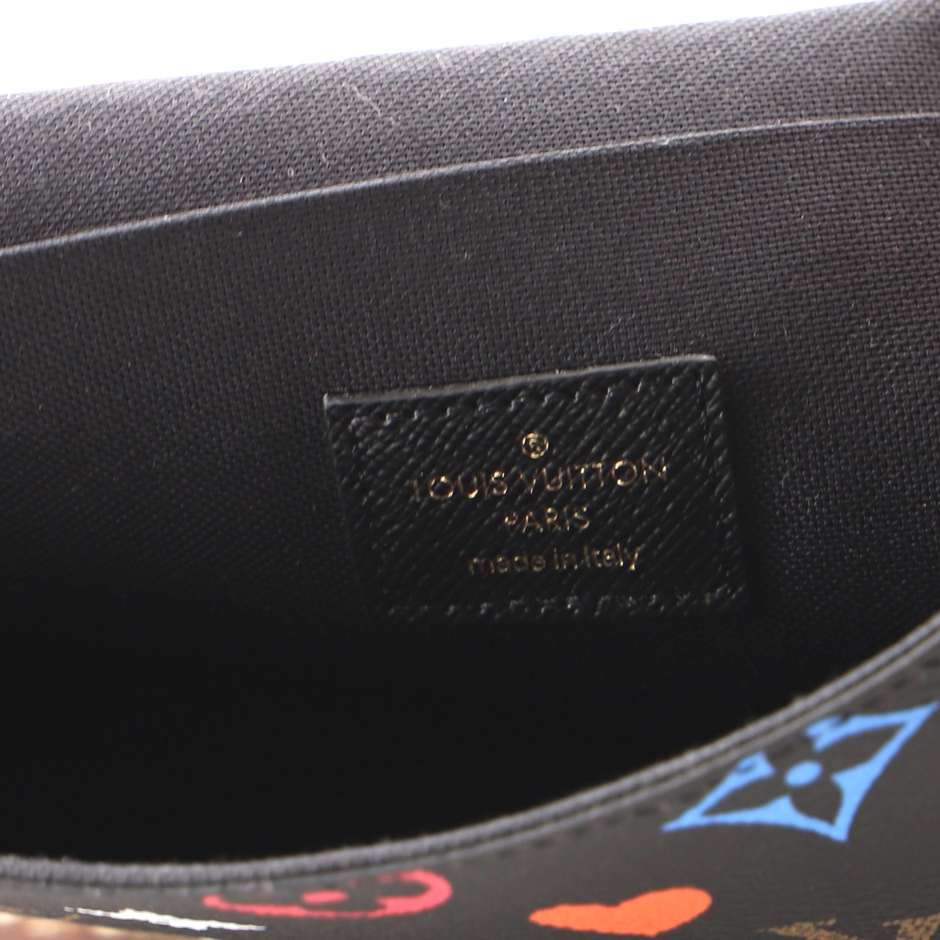 Louis Vuitton Felicie Pochette Limited Edition Game On Multicolor Monogra 3