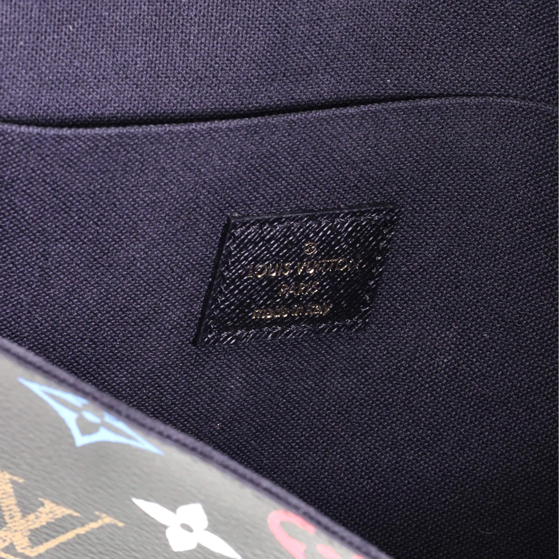 Louis Vuitton Felicie Pochette Limited Edition Game On Multicolor Monogra 4