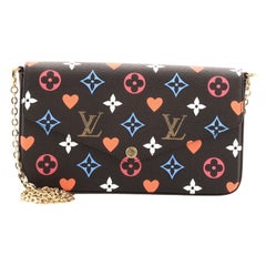 Louis Vuitton Felicie Pochette Limited Edition Game On Multicolor Monogra