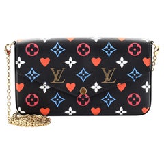 Louis Vuitton Felicie Pochette Limited Edition Game On Multicolor Monogra