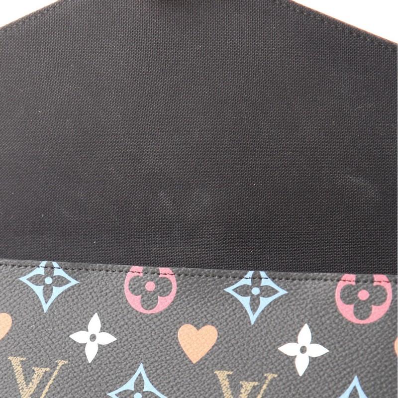 Louis Vuitton Felicie Pochette Limited Edition Game On Multicolor Monogram In Good Condition In NY, NY