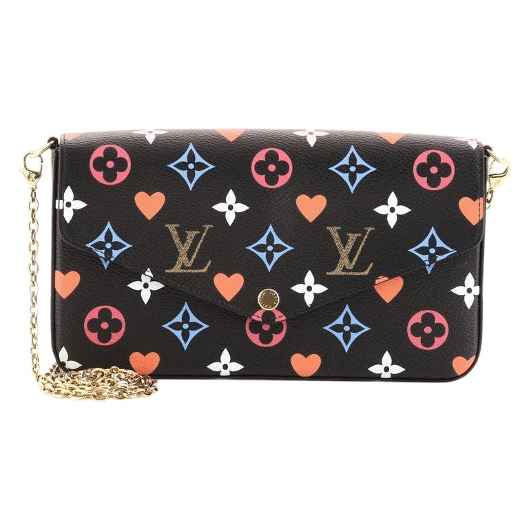 Louis Vuitton Felicie Pochette Limited Edition Game On Multicolor Monogram