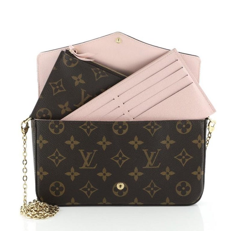 Louis Vuitton Felicie Pochette Limited Edition Lovely Birds Monogram Canvas  at 1stDibs