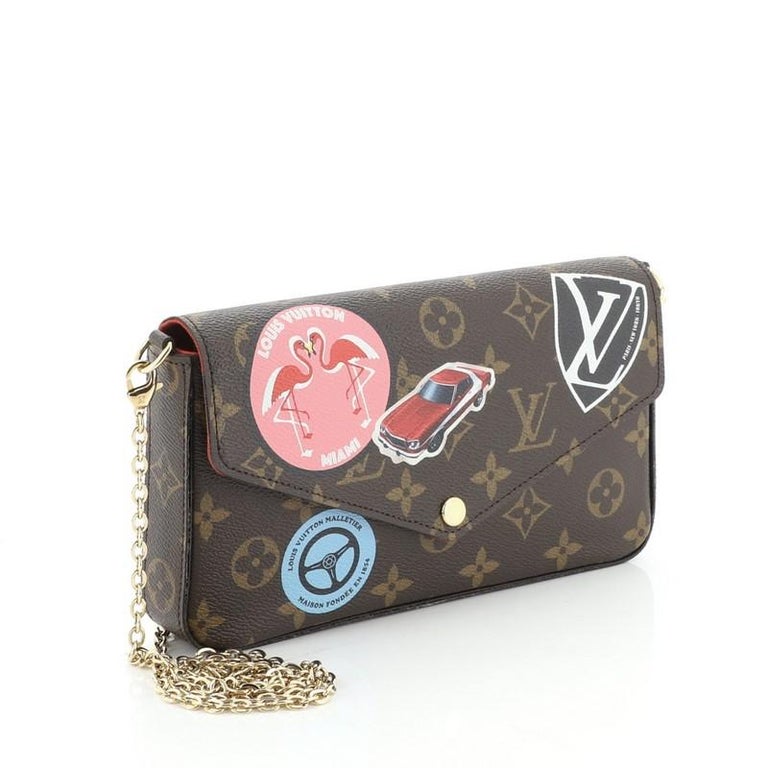 Louis Vuitton Felicie Pochette Limited Edition Monogram Canvas at 1stdibs