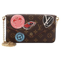 Louis Vuitton Felicie Pochette Limited Edition Monogram Canvas Louis Vuitton Felicie Pochette Limited Edition Monogram Canvas