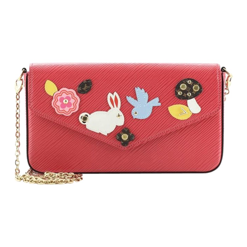 Louis Vuitton Felicie Pochette Limited Edition Patchwork Epi Leather