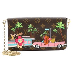 Louis Vuitton Felicie Pochette Limited Edition Vivienne Xmas Monogram Can