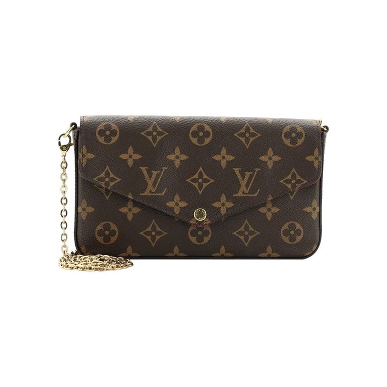 vuitton felicie pochette monogram canvas