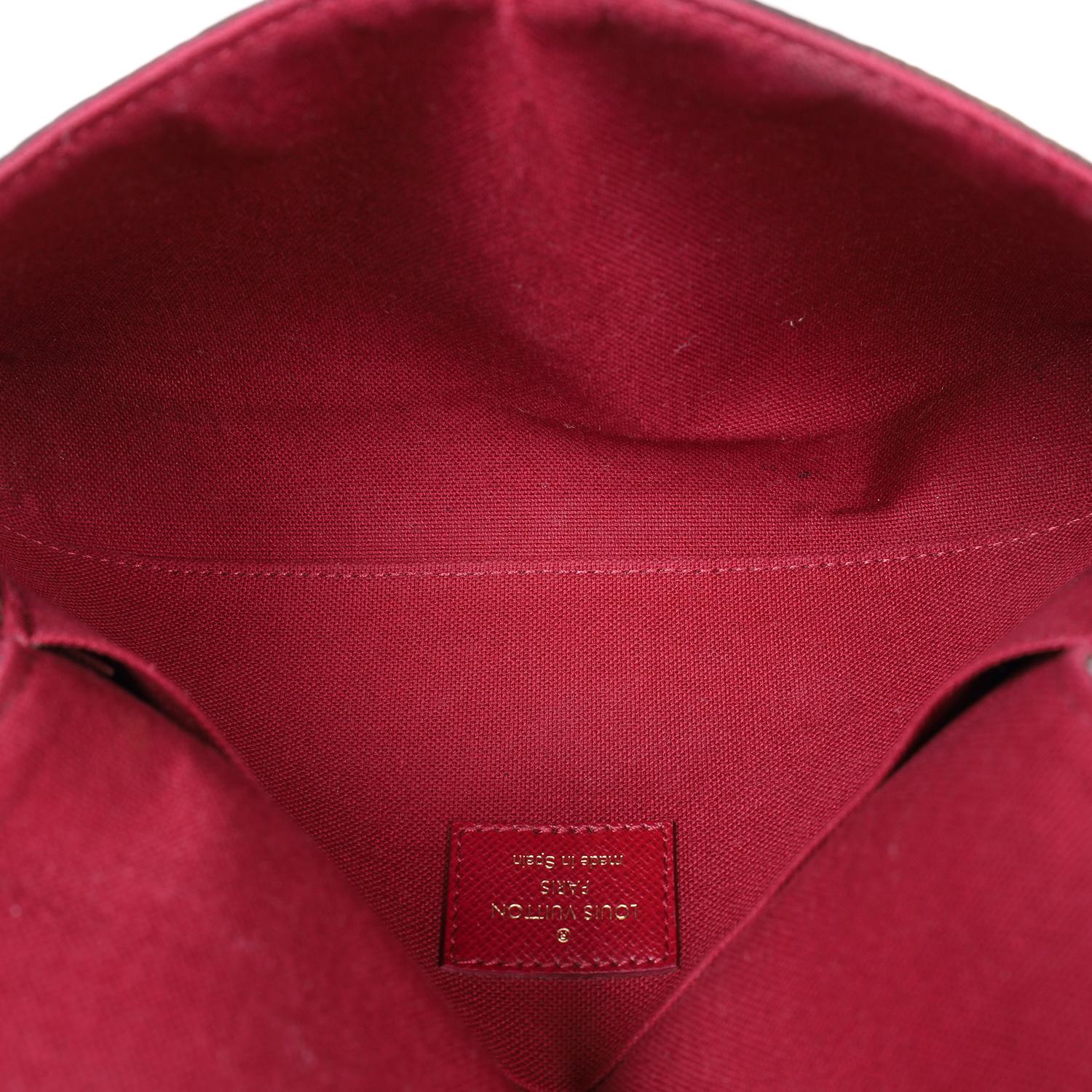 Louis Vuitton Félicie Pochette Monogram Cross Body Bag 6