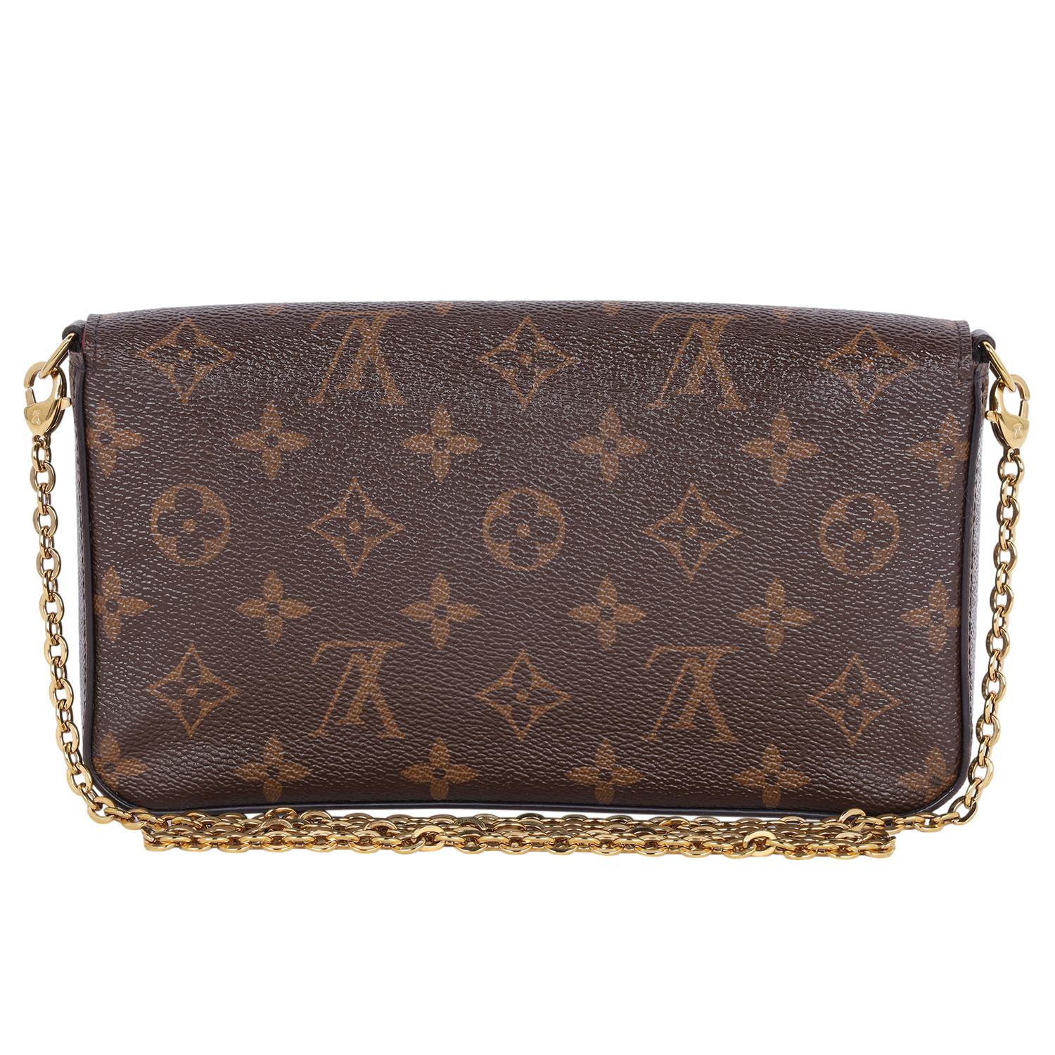 Louis Vuitton Félicie Pochette Monogram Cross Body Bag 2