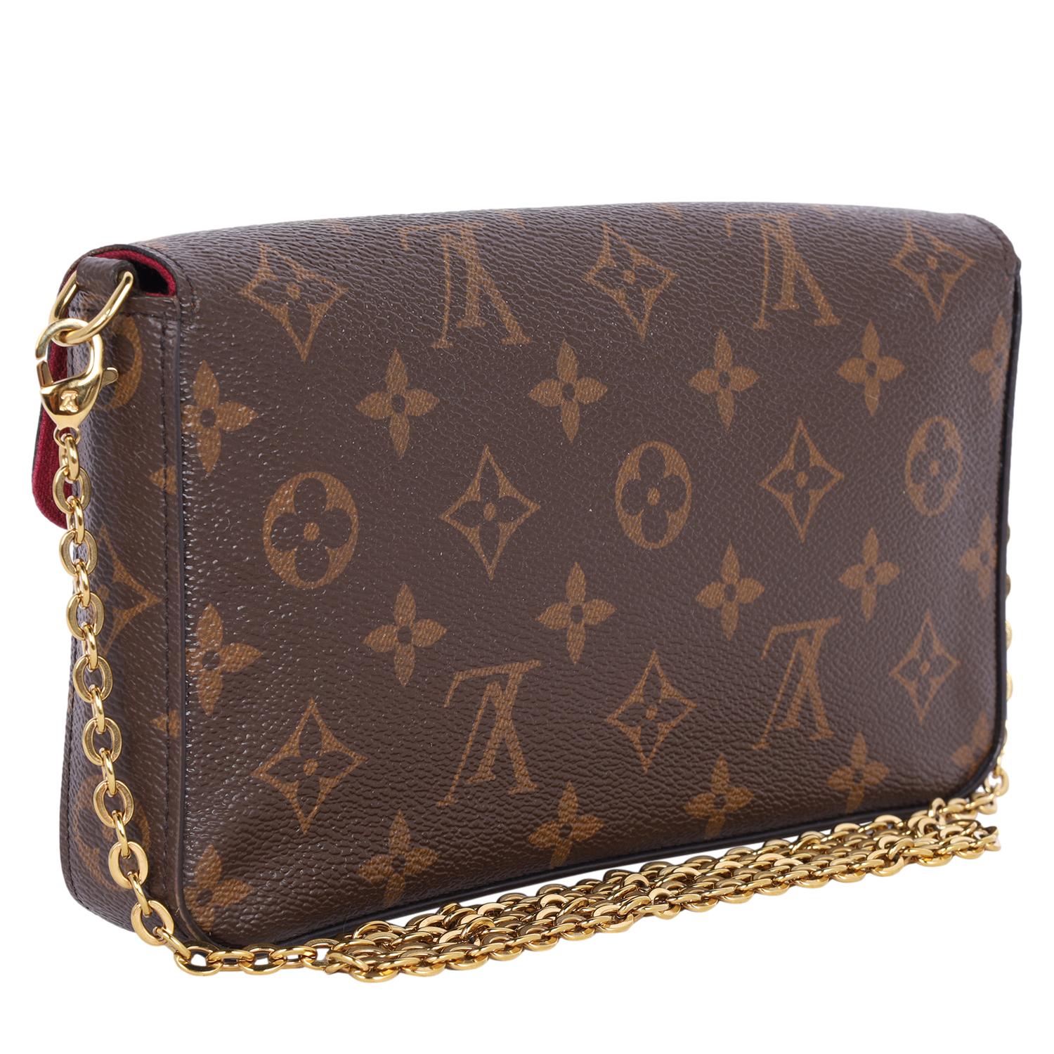 Louis Vuitton Félicie Pochette Monogram Cross Body Bag 3