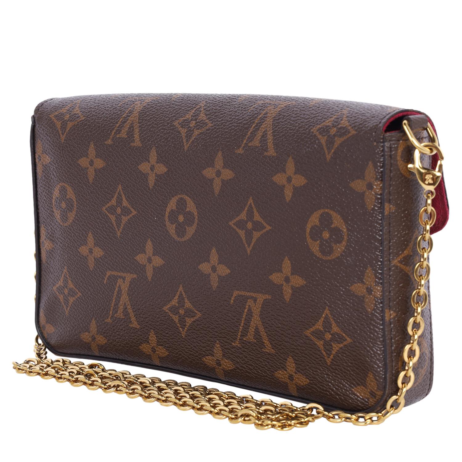 Louis Vuitton Félicie Pochette Monogram Cross Body Bag 4