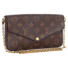 Louis Vuitton Félicie Pochette Monogram Cross Body Bag