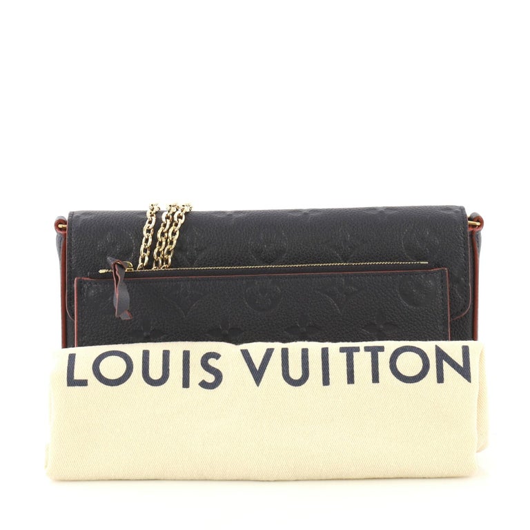 Louis Vuitton Felicie Pochette Monogram Empreinte Leather at 1stdibs