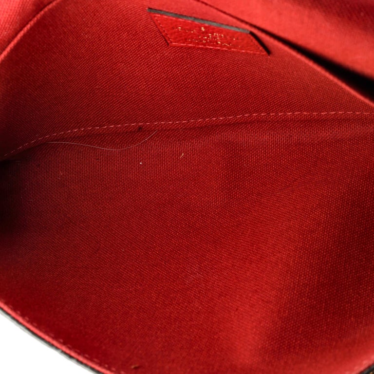 Louis Vuitton Felicie Pochette Monogram Empreinte Leather at 1stDibs
