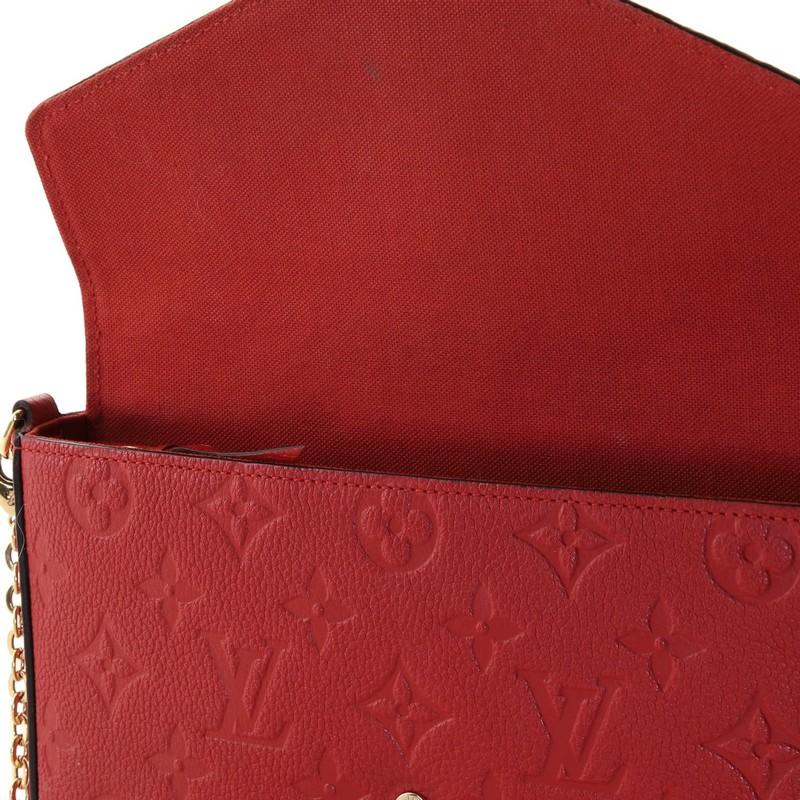 Louis Vuitton Felicie Pochette Monogram Empreinte Leather 2