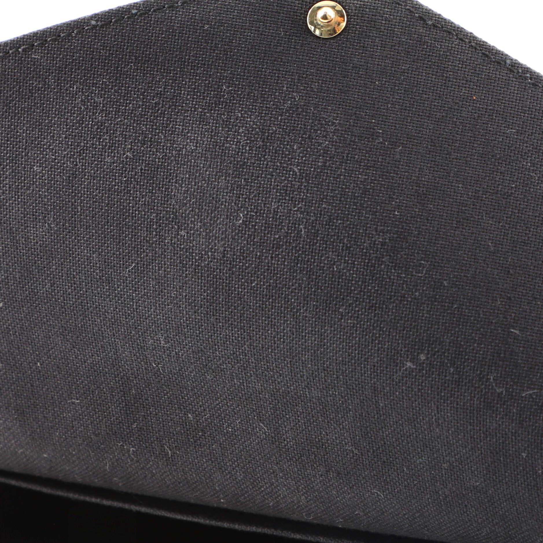 Louis Vuitton Felicie Pochette Monogramm Empreinte Leder im Zustand „Gut“ in NY, NY