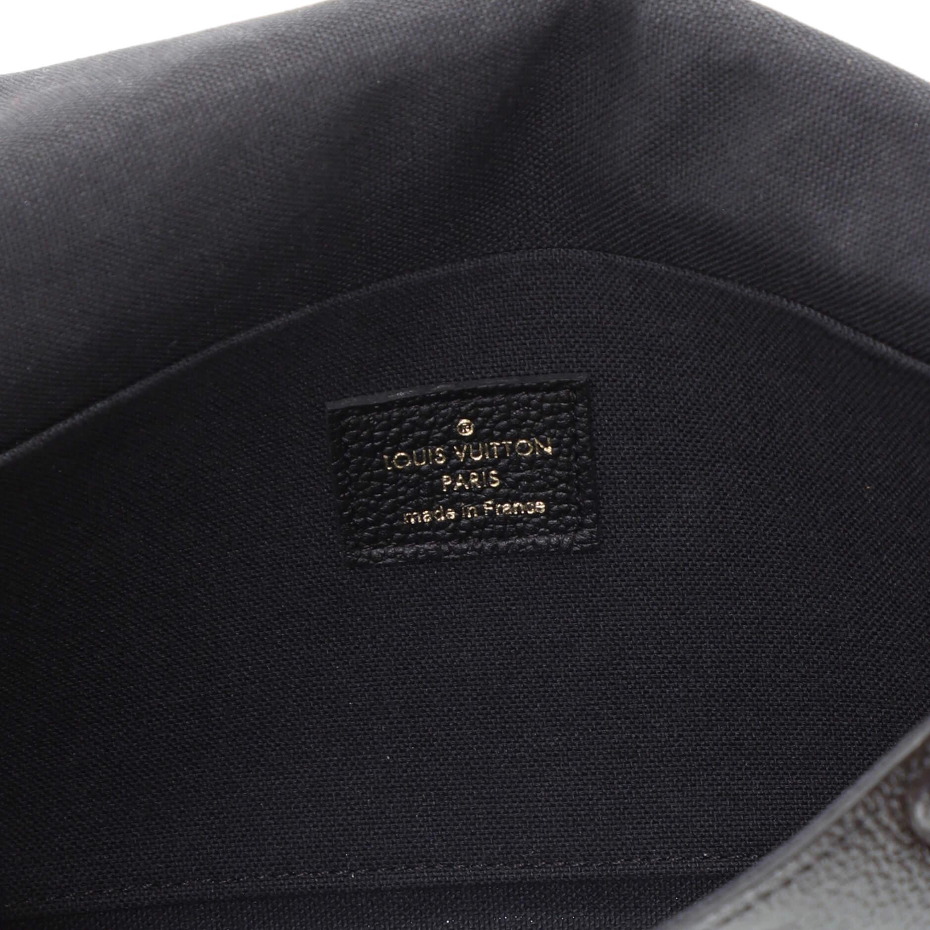 Louis Vuitton Felicie Pochette Monogramm Empreinte Leder 2