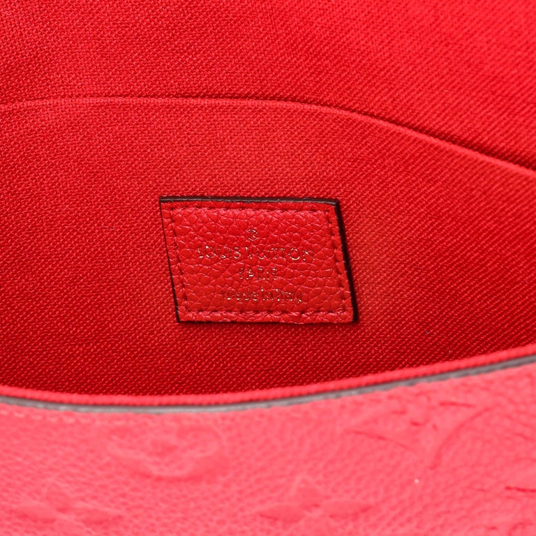 Louis Vuitton Felicie Pochette Monogram Empreinte Leather For Sale at  1stDibs