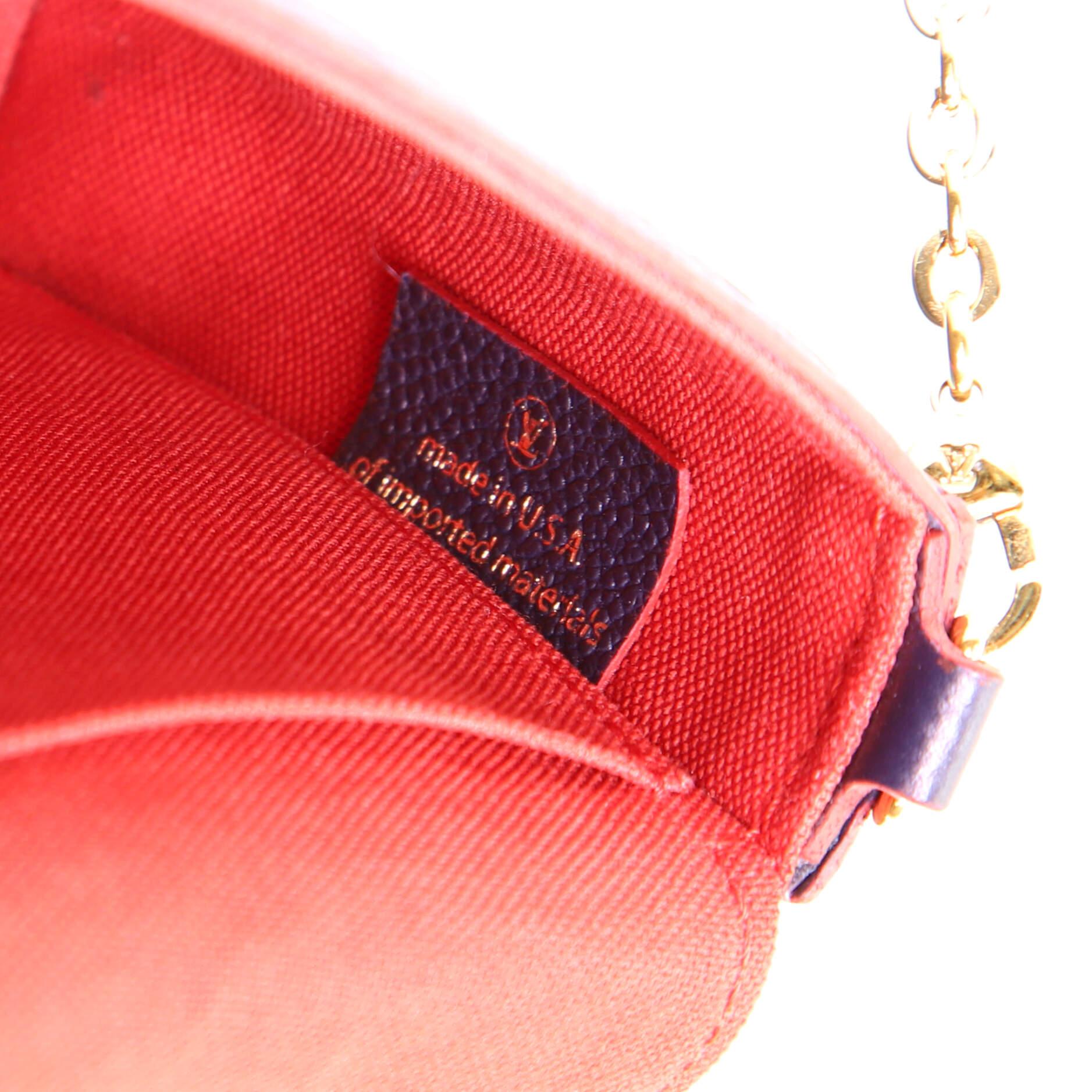 Louis Vuitton Felicie Pochette Monogram Empreinte Leather 1