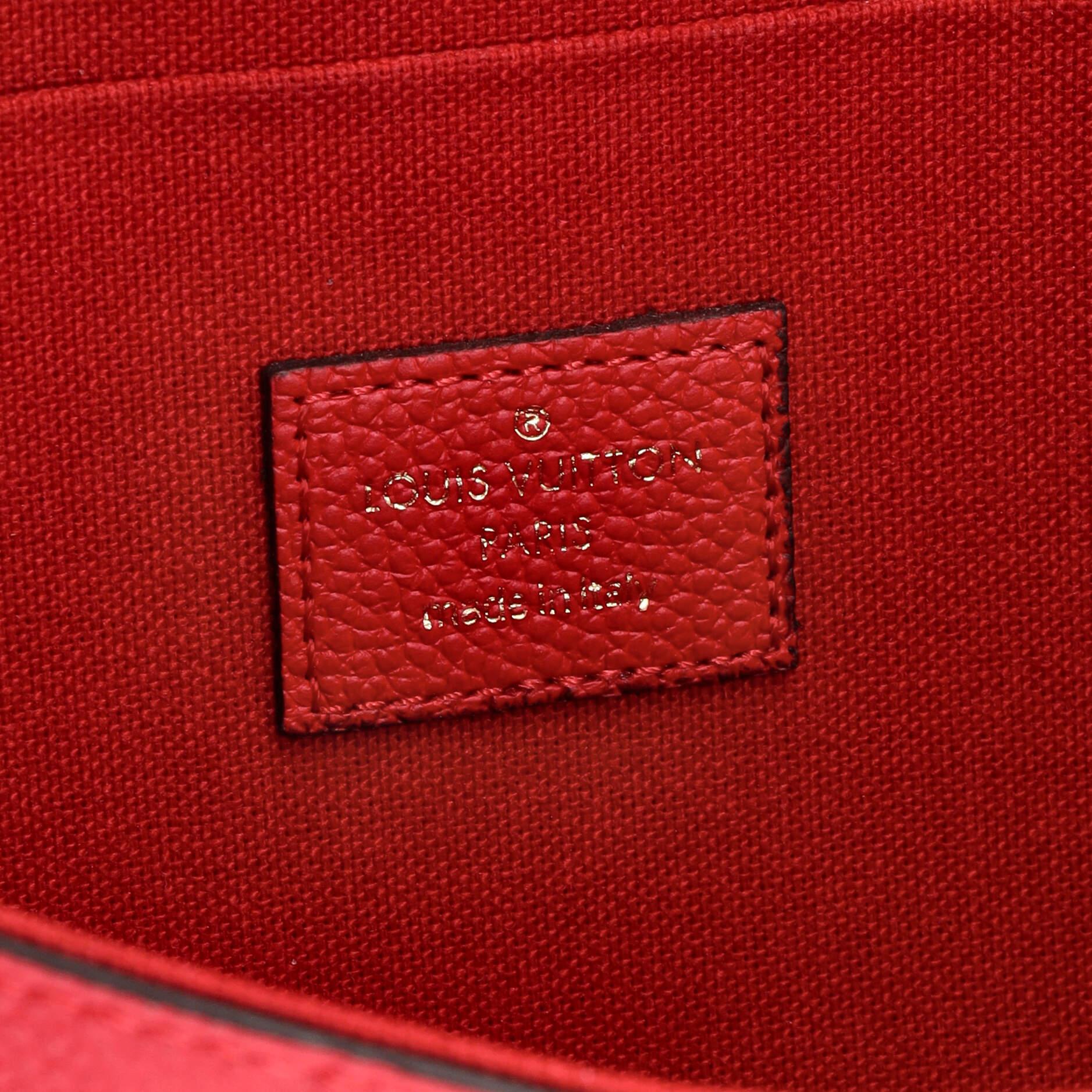 Louis Vuitton Felicie Pochette Monogram Empreinte Leather 4