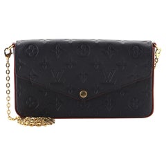 Louis Vuitton Felicie Pochette Monogram Empreinte Leather