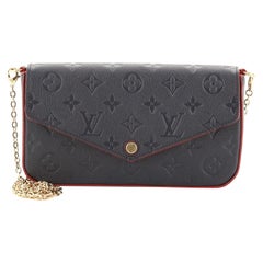 Louis Vuitton Felicie Pochette Monogram Empreinte Leather