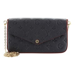 Louis Vuitton Felicie Pochette Monogram Empreinte Leather