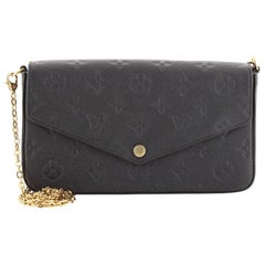 Louis Vuitton Felicie Pochette Monogram Empreinte Leather