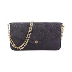 Louis Vuitton Felicie Pochette Monogram Empreinte Leather