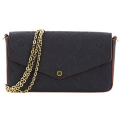 Louis Vuitton Felicie Pochette Monogram Empreinte Leather