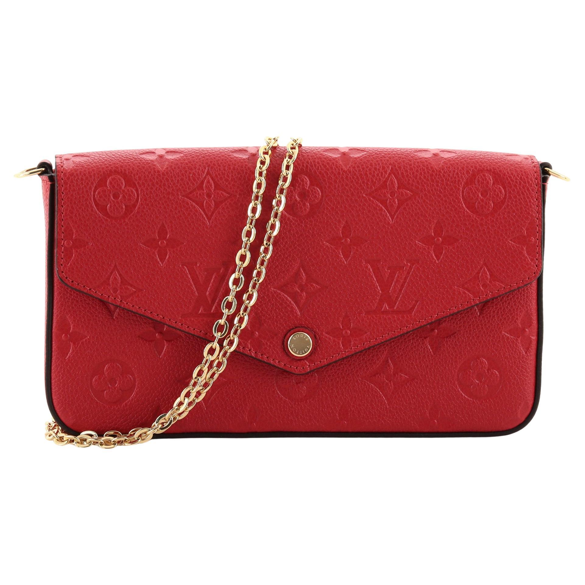 louis vuitton pochette felicie monogram empreinte