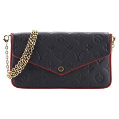 Louis Vuitton Felicie Pochette Monogram Empreinte Leather