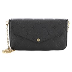 Louis Vuitton Felicie Pochette Monogram Empreinte Leather