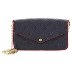 Louis Vuitton Felicie Pochette Monogram Empreinte Leather