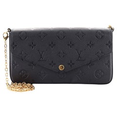 Louis Vuitton Felicie Pochette Monogram Empreinte Leather