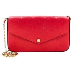 Louis Vuitton Felicie Pochette Monogram - 12 For Sale on 1stDibs