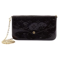 NIB LOUIS VUITTON Felicie Pochette Black Monogram India