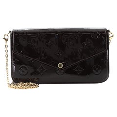 Louis Vuitton Vernis Flowers Pochette – Caroline's Fashion Luxuries