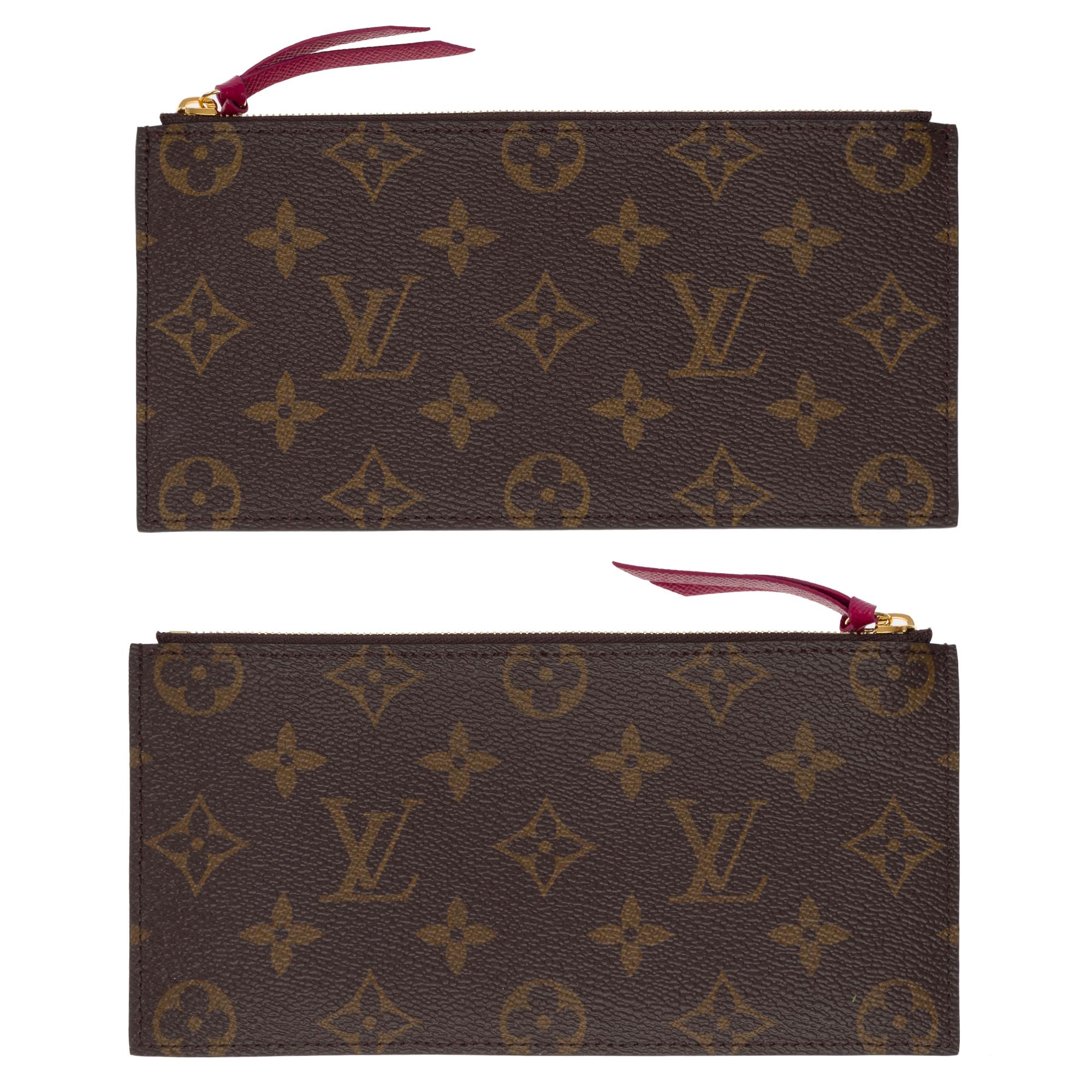 Louis Vuitton Felicie Pochette shoulder bag in Brown Monogram Canvas, GHW 11