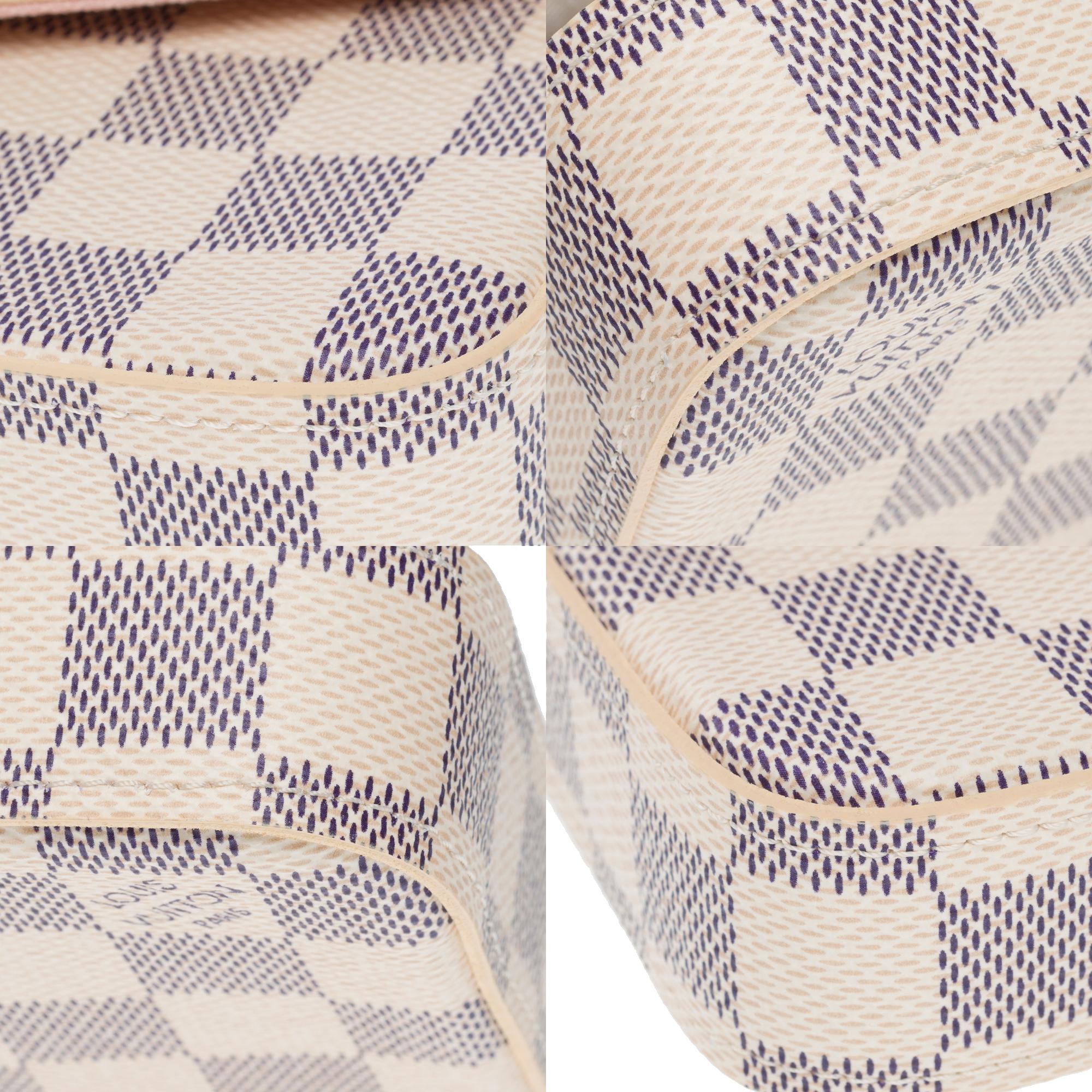 Louis Vuitton Felicie Pochette shoulder bag in Damier Azur Canvas, GHW 9