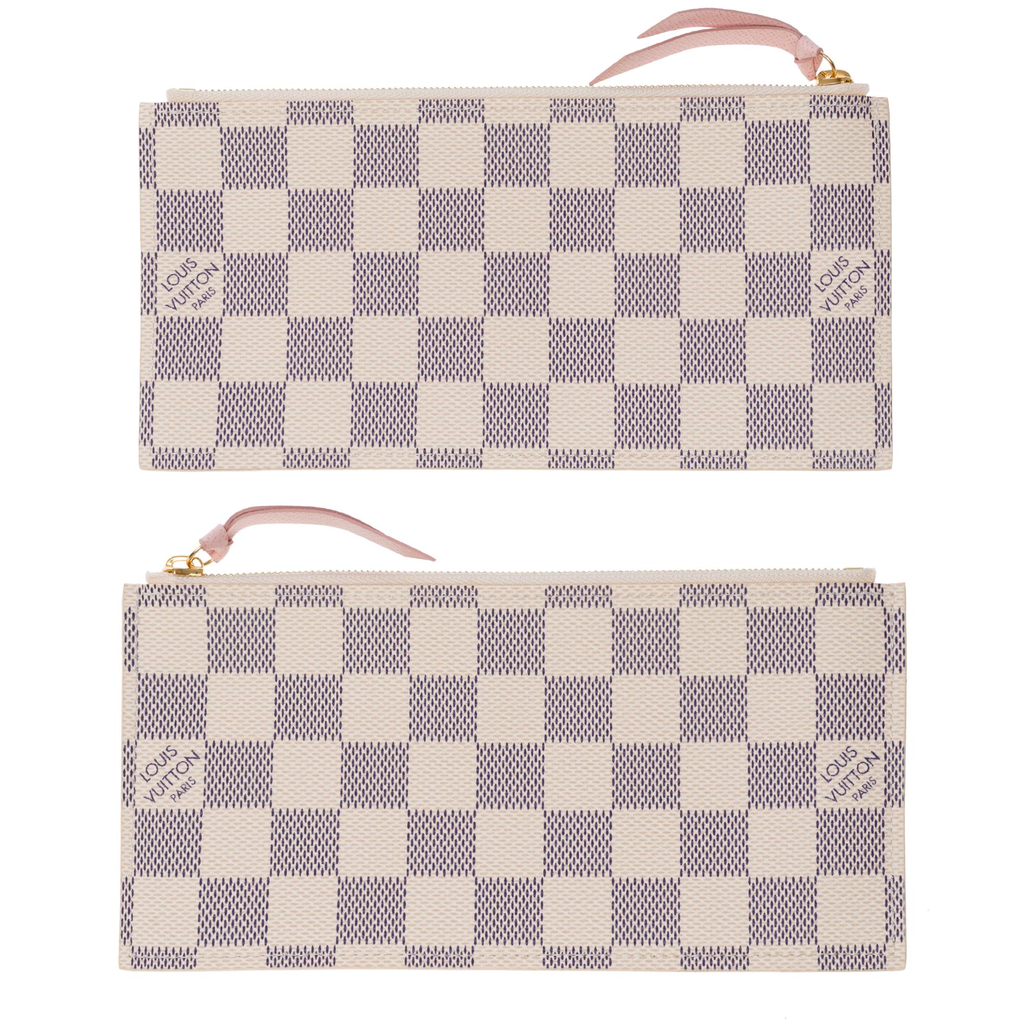 Louis Vuitton Felicie Pochette shoulder bag in Damier Azur Canvas, GHW 11