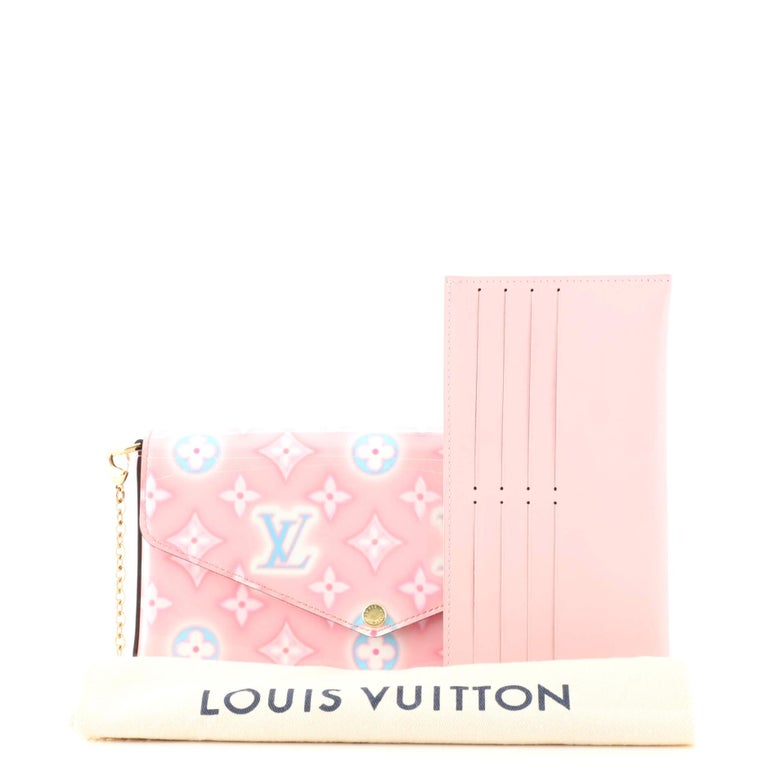 Louis Vuitton Felicie Pochette Valentine Neon Monogram Vernis
