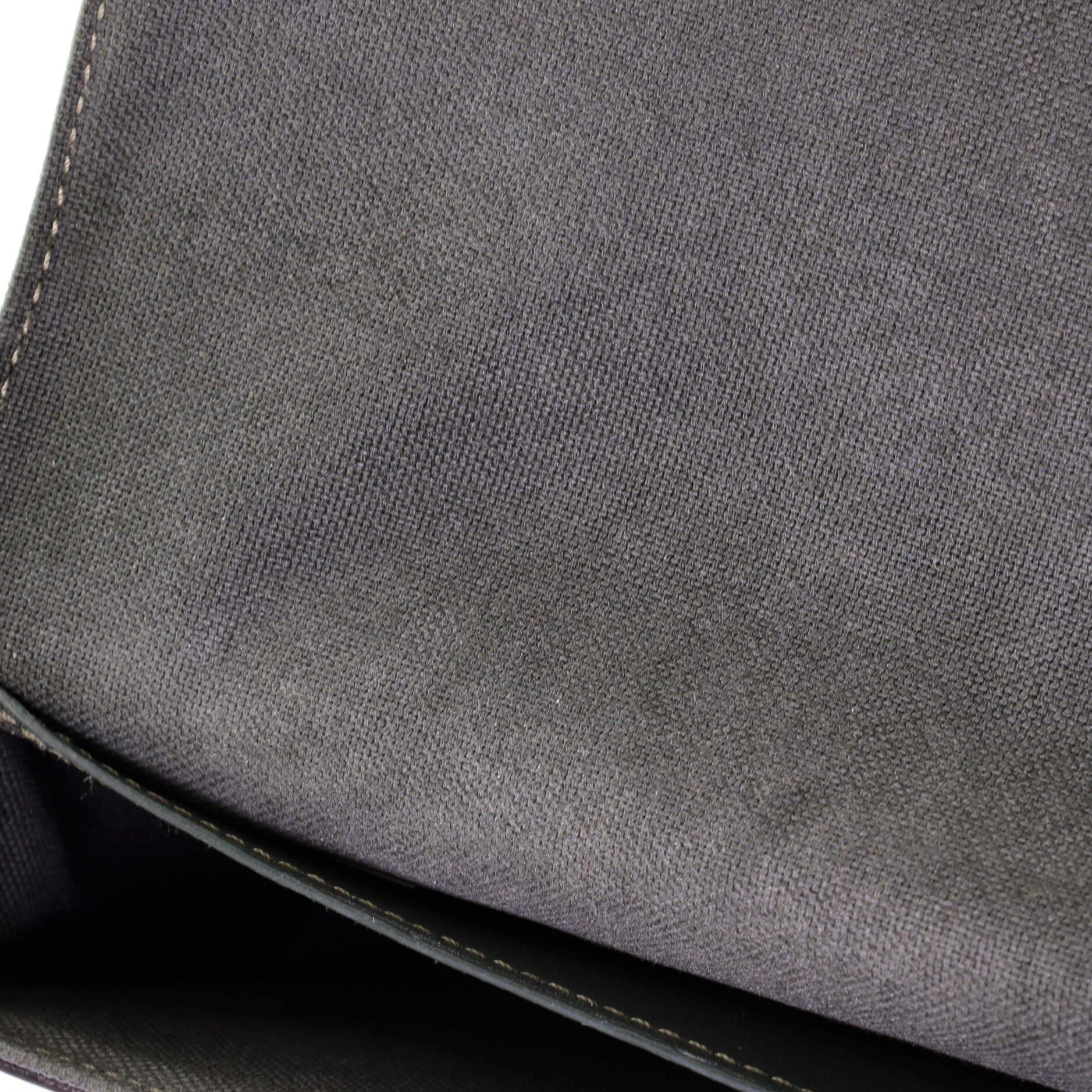 Black Louis Vuitton Felicie Strap & Go Handbag Monogram Canvas