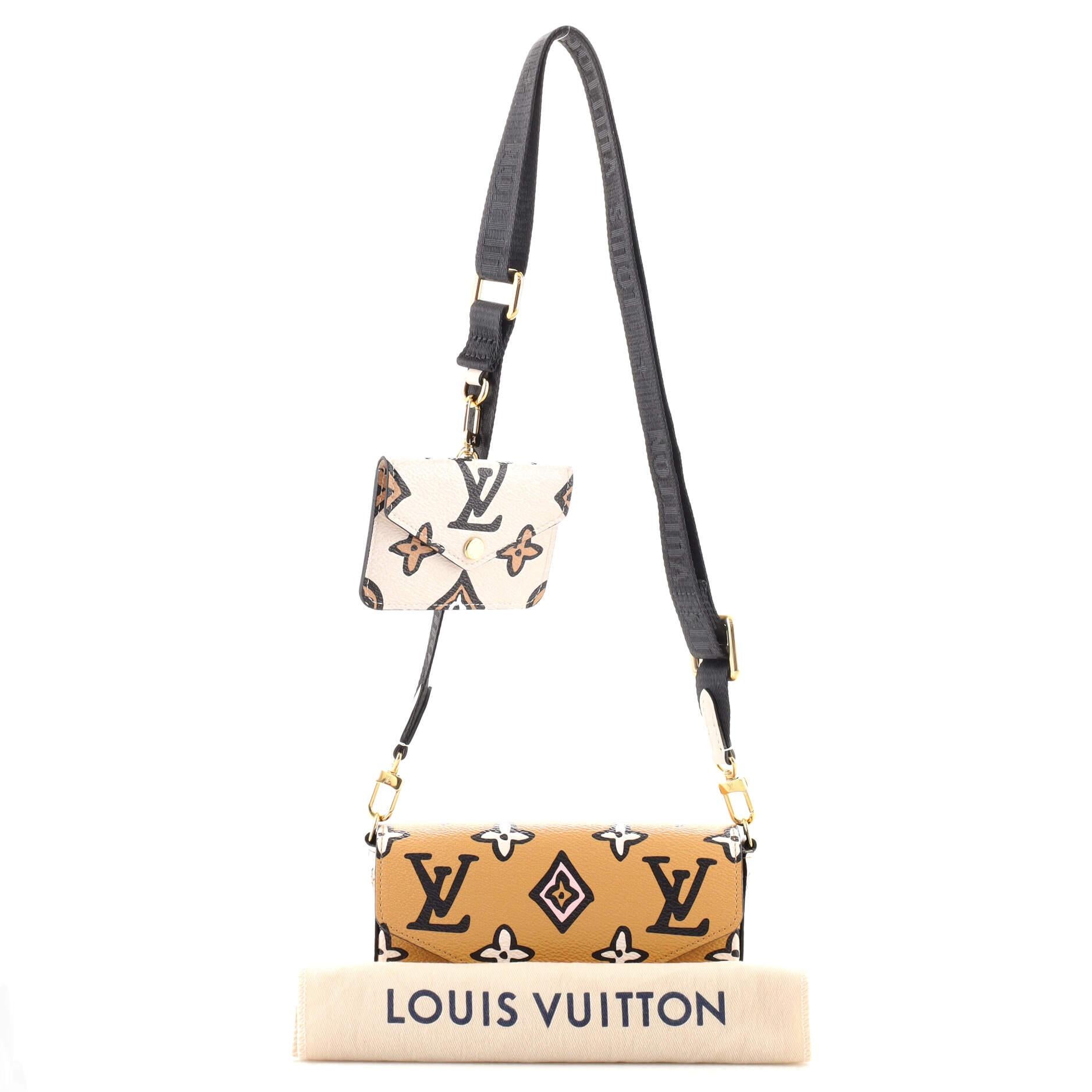 Louis Vuitton Felicie Strap And Go Bag - For Sale on 1stDibs