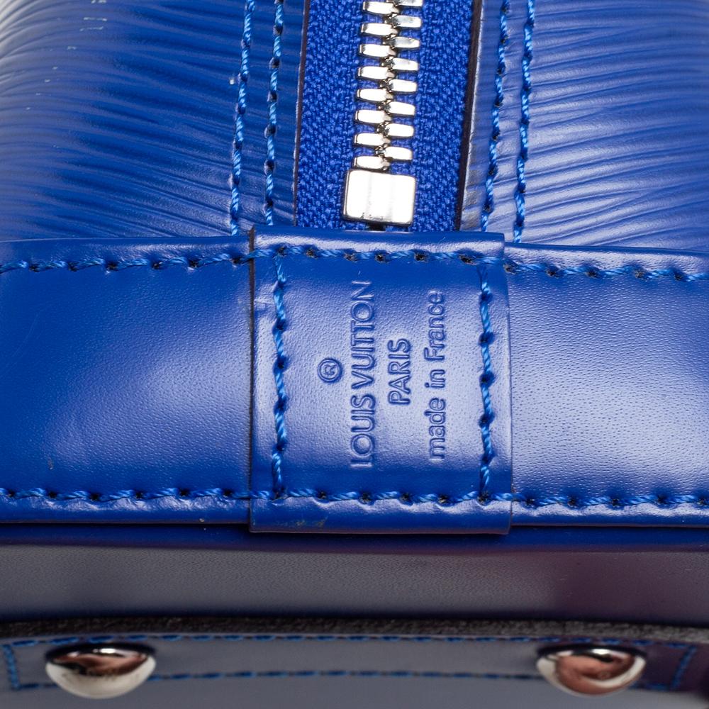 Louis Vuitton Figue Epi Leather Alma BB Bag In Good Condition In Dubai, Al Qouz 2