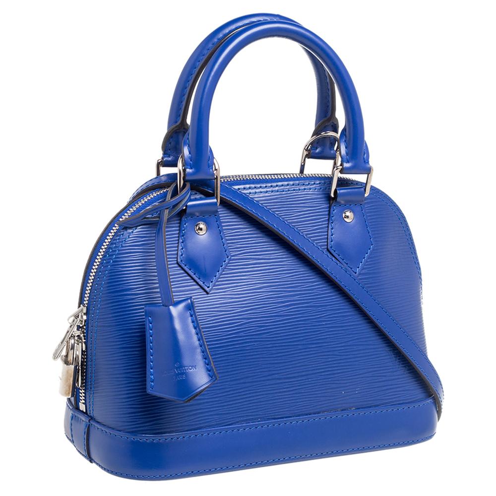 Louis Vuitton Figue Epi Leather Alma BB Bag 4