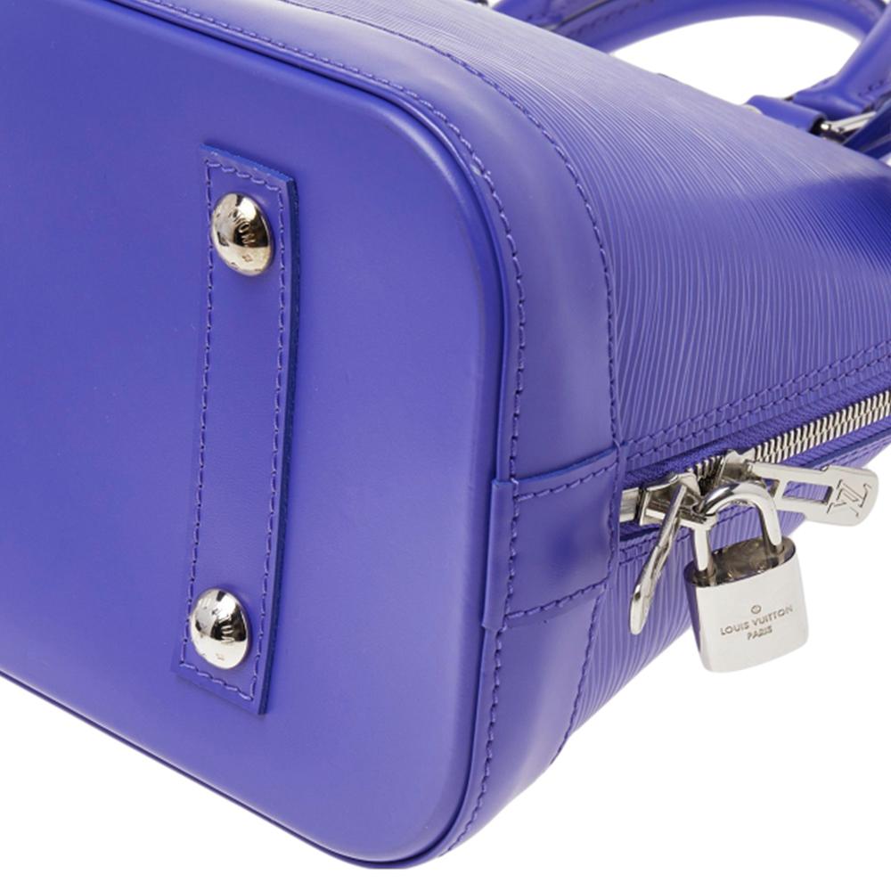 Louis Vuitton Figue Epi Leather Alma PM Bag 6